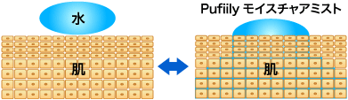 Pufiily(パフィリィ)モイスチャアミストの保湿力