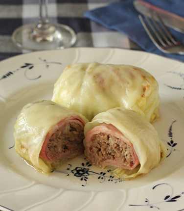 肌のハリ艶を保つ 焼きロールキャベツ(体が喜ぶ美容ごはん キャベツ活用レシピ)
